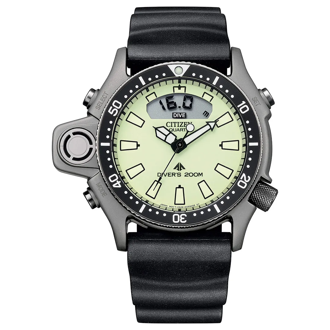 -Orologio Citizen Aqualand I Beige JP2007-17W