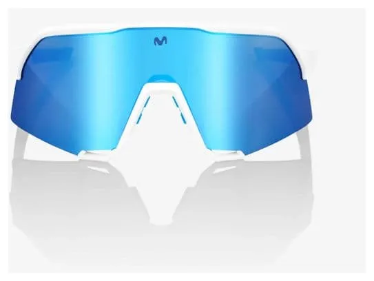 100% Occhiali Hypercraft XS - Lucentezza metallica opaca - Lenti viola scuro