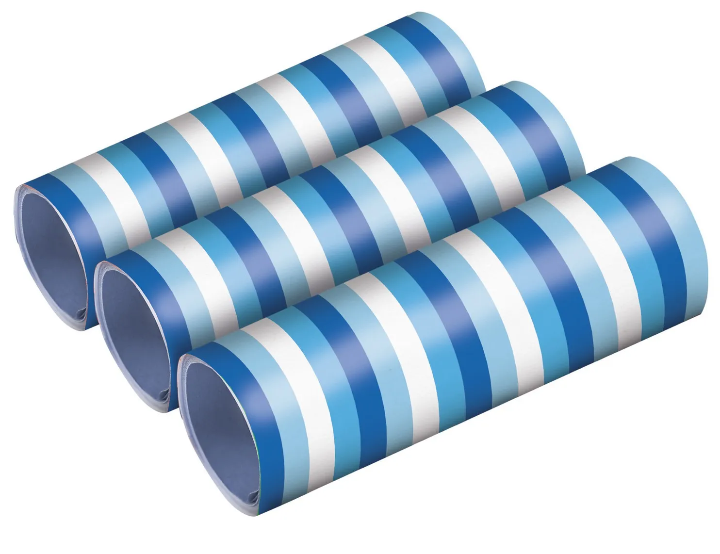 3 stelle filanti blu lucido 4m