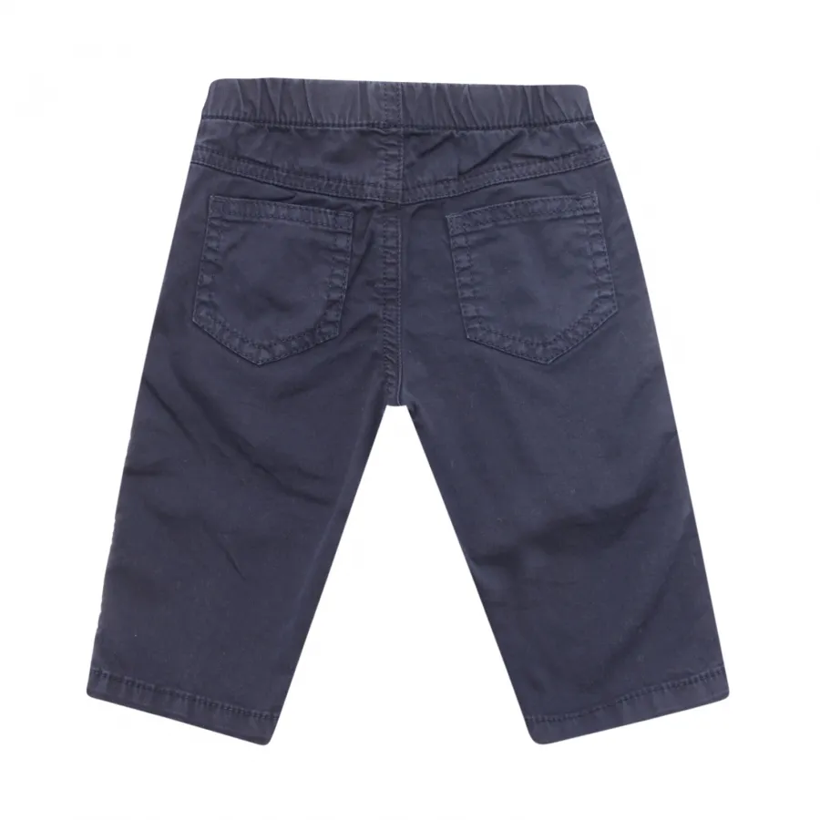 8464AP pantalone bimbo IL GUFO boy kids trousers blue