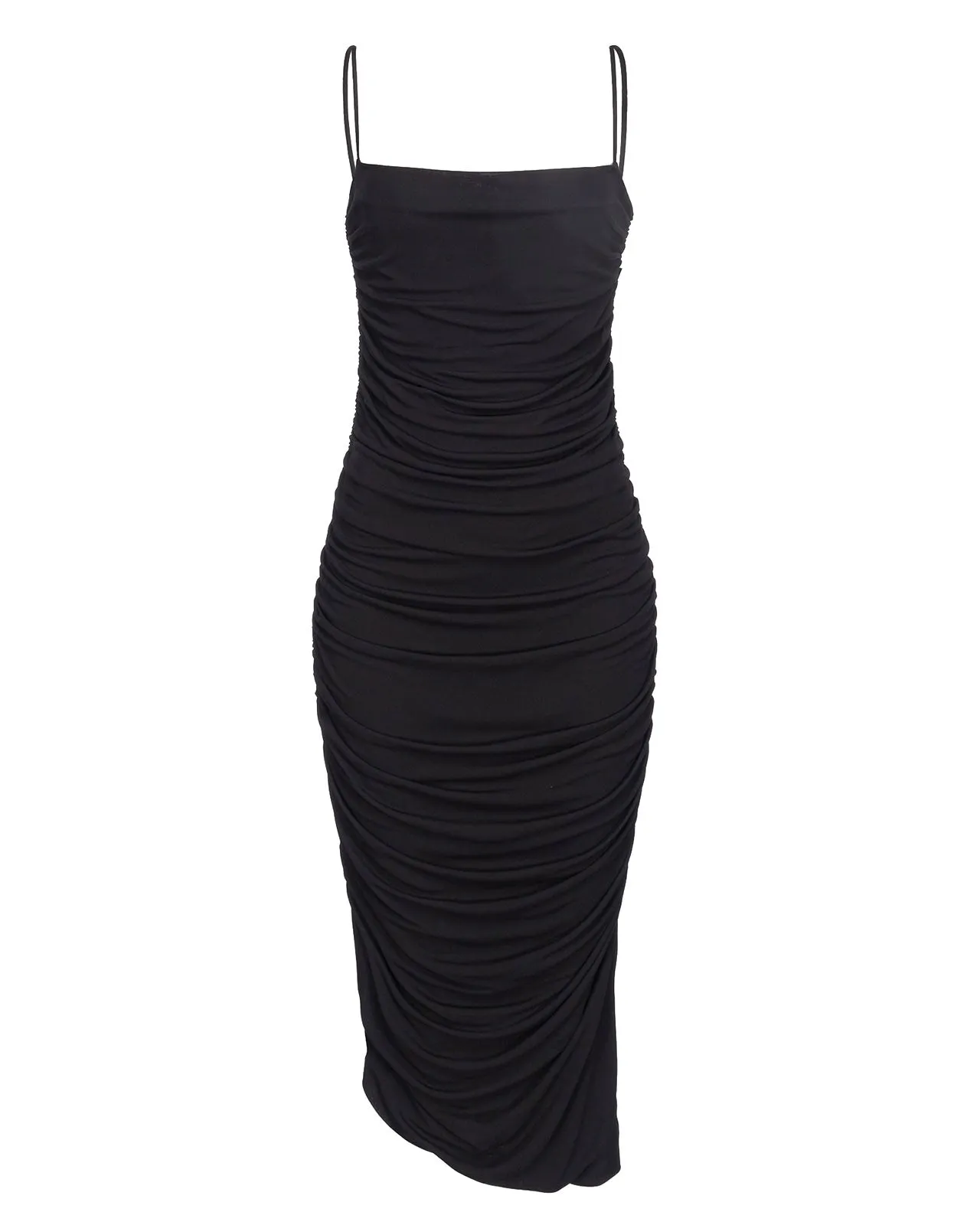 Abito midi Forza crepe nero