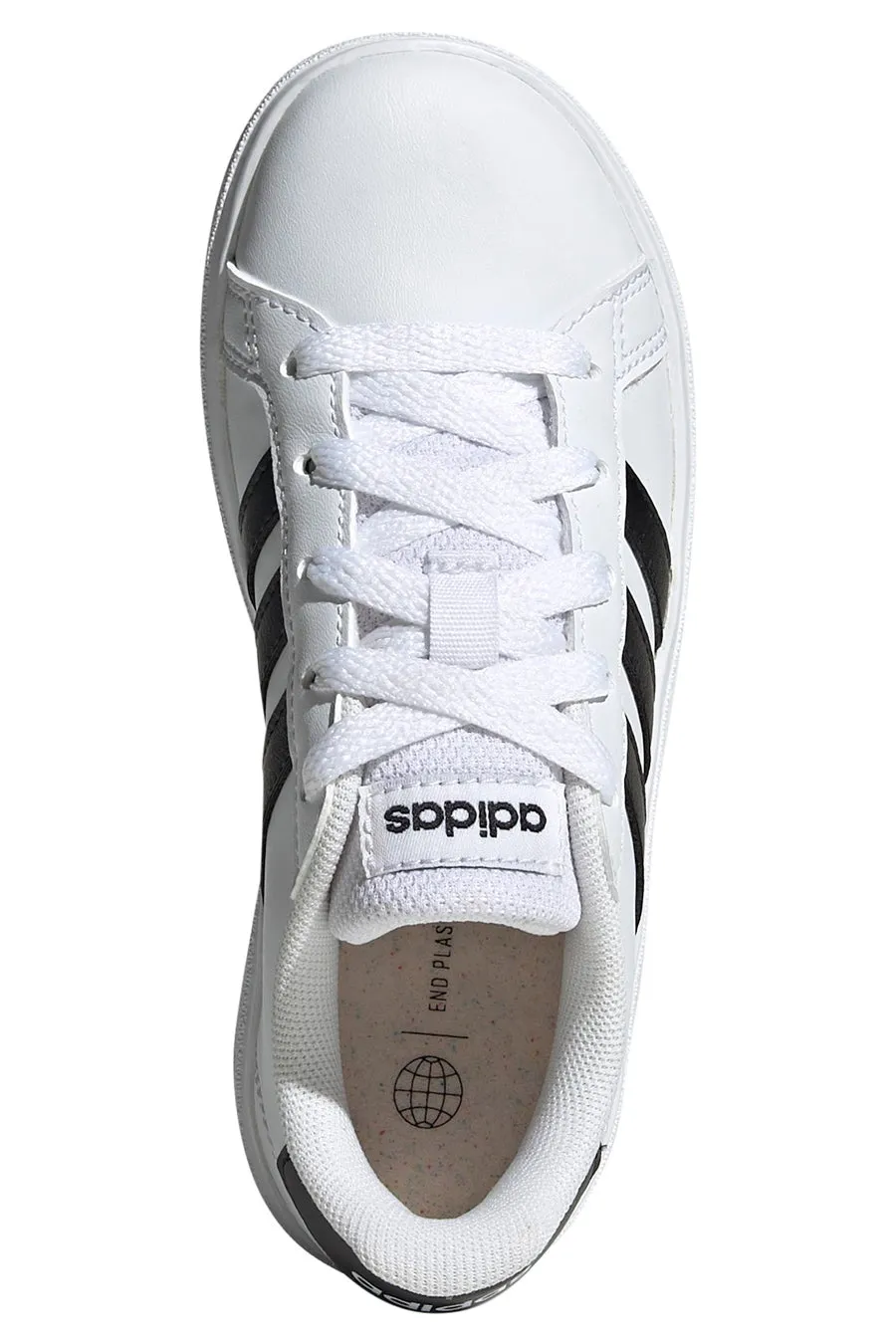  ADIDAS Sneakers Bianche e Nere Adidas Grand Court 2.0 K