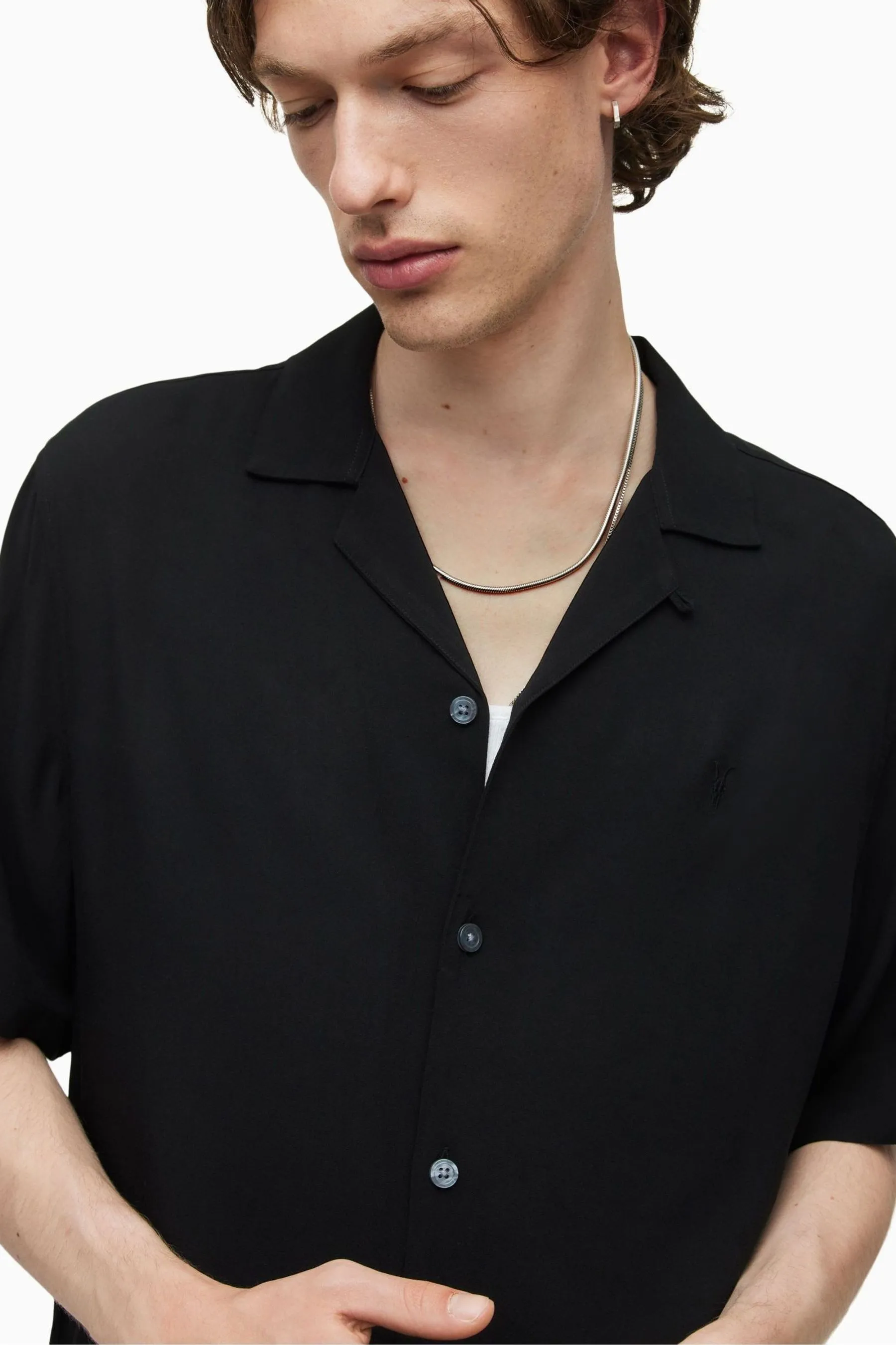 AllSaints Venice Shortsleeve Shirt    