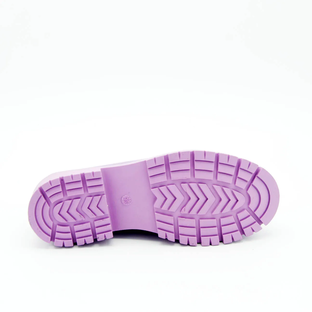 Anna Calzature mocassino con morsetto in suede lilla
