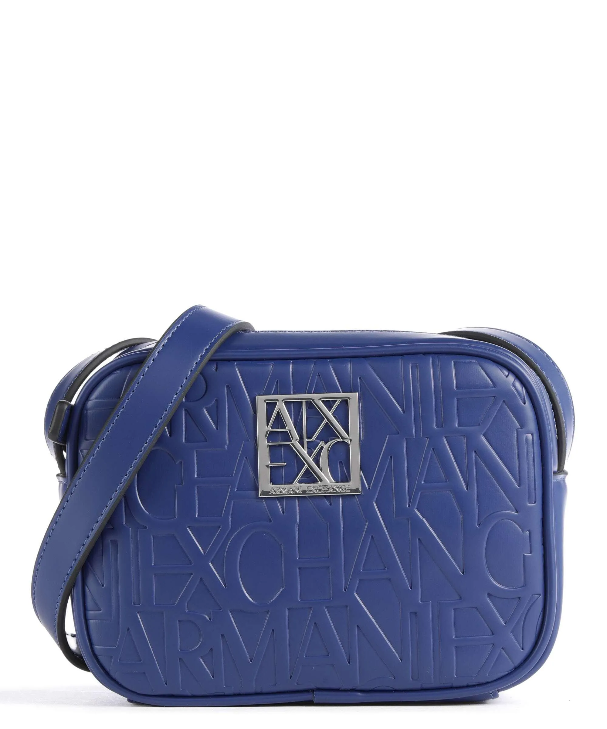  Armani Exchange Borsa a tracolla pelle sintetica blu  