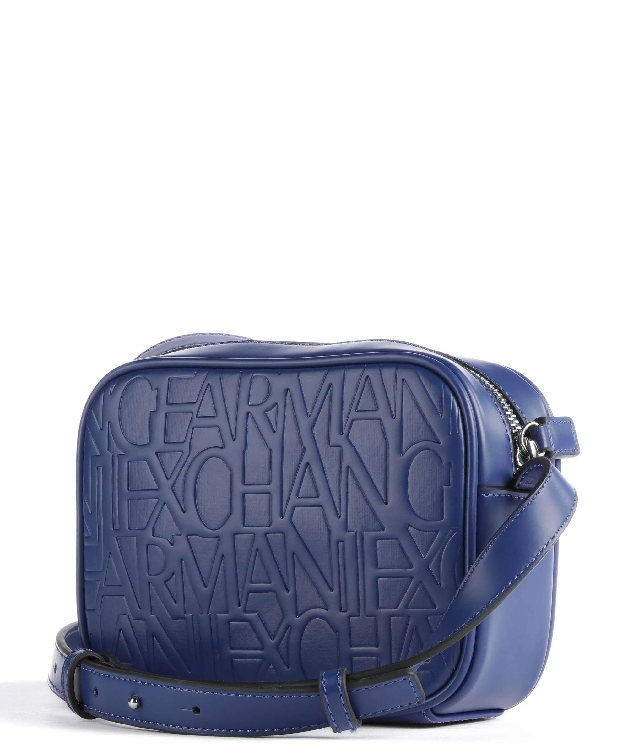  Armani Exchange Borsa a tracolla pelle sintetica blu  