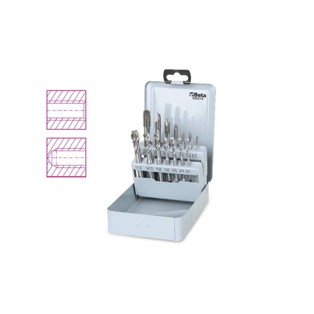 Assortimento di 14 maschi a macchina 429FP+429FC - Beta 429/C14
