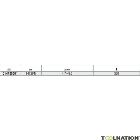 Beta 014730501 1473Fn-Morsetto di fissaggio-taglio 4,7÷9,5 mm