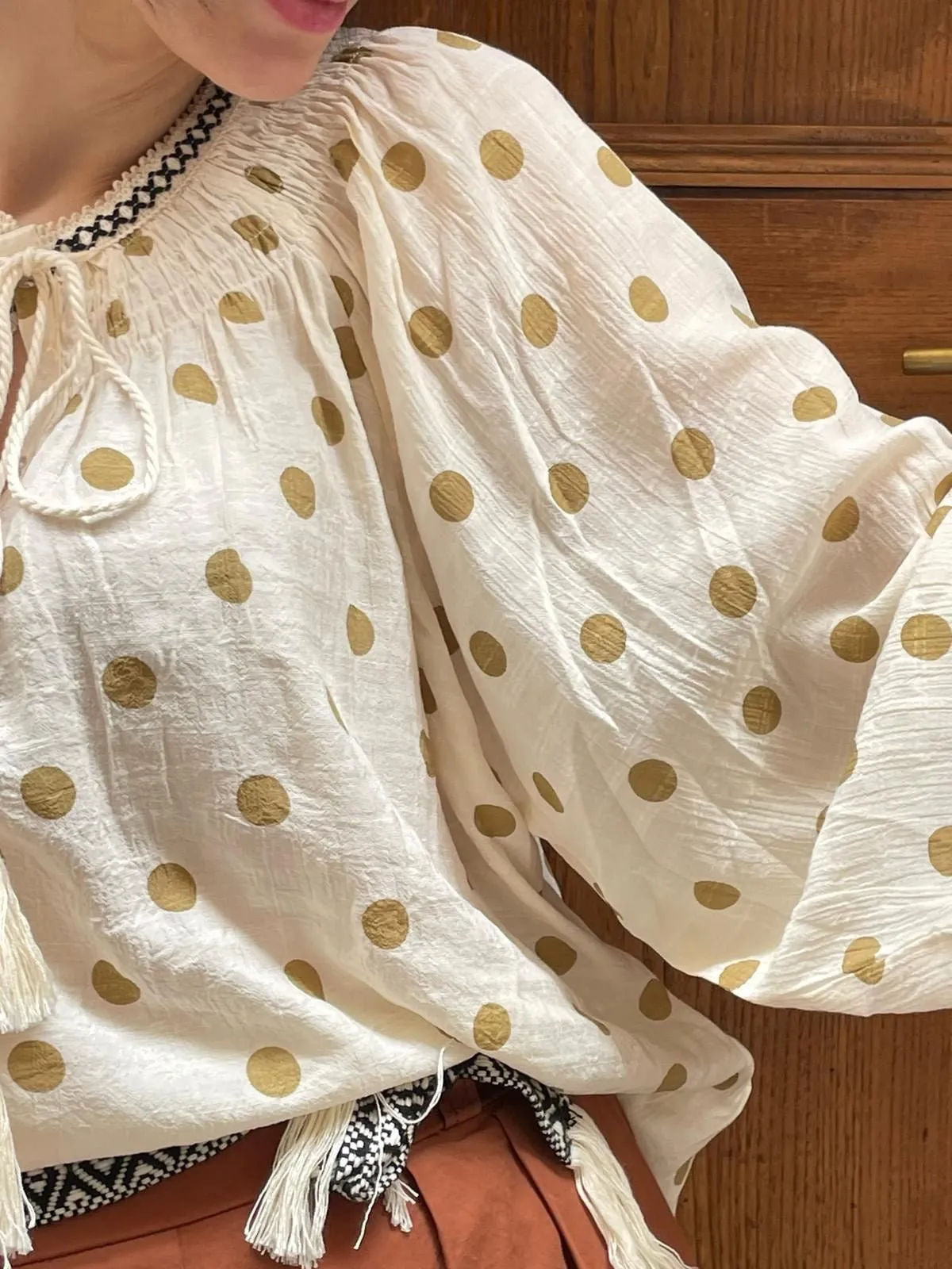 Blusa Eloise Caramel