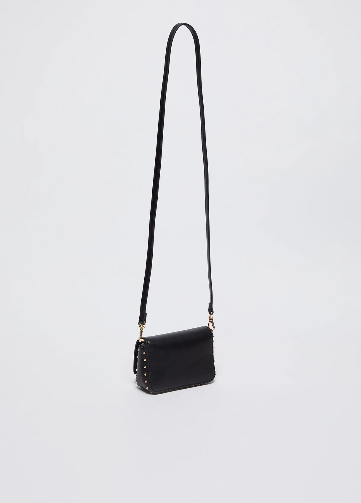 Borsa a tracolla con borchie