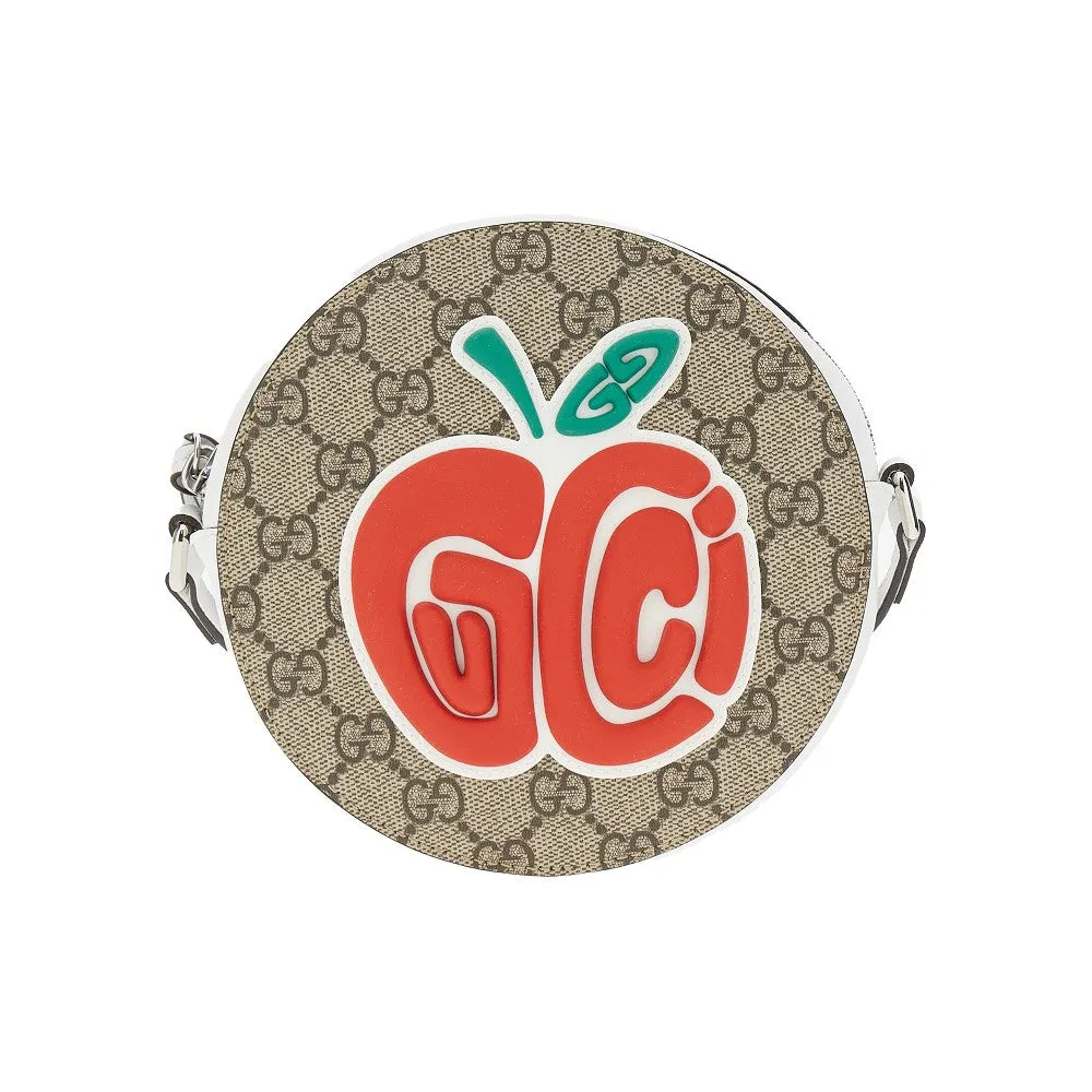 Borsa a tracolla con patch logo