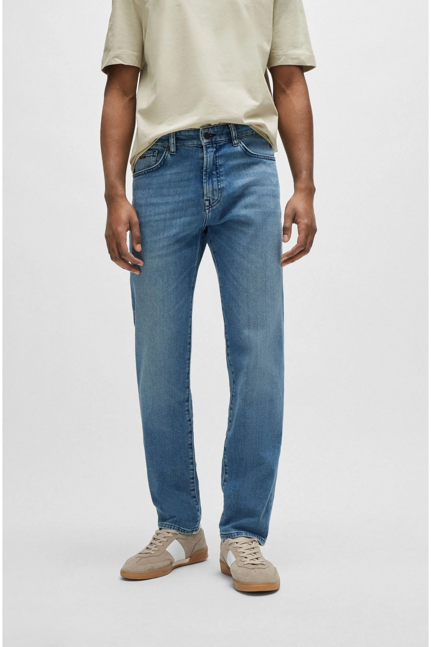 BOSS regular  - Denim Jeans elasticizzata comoda in fondo    