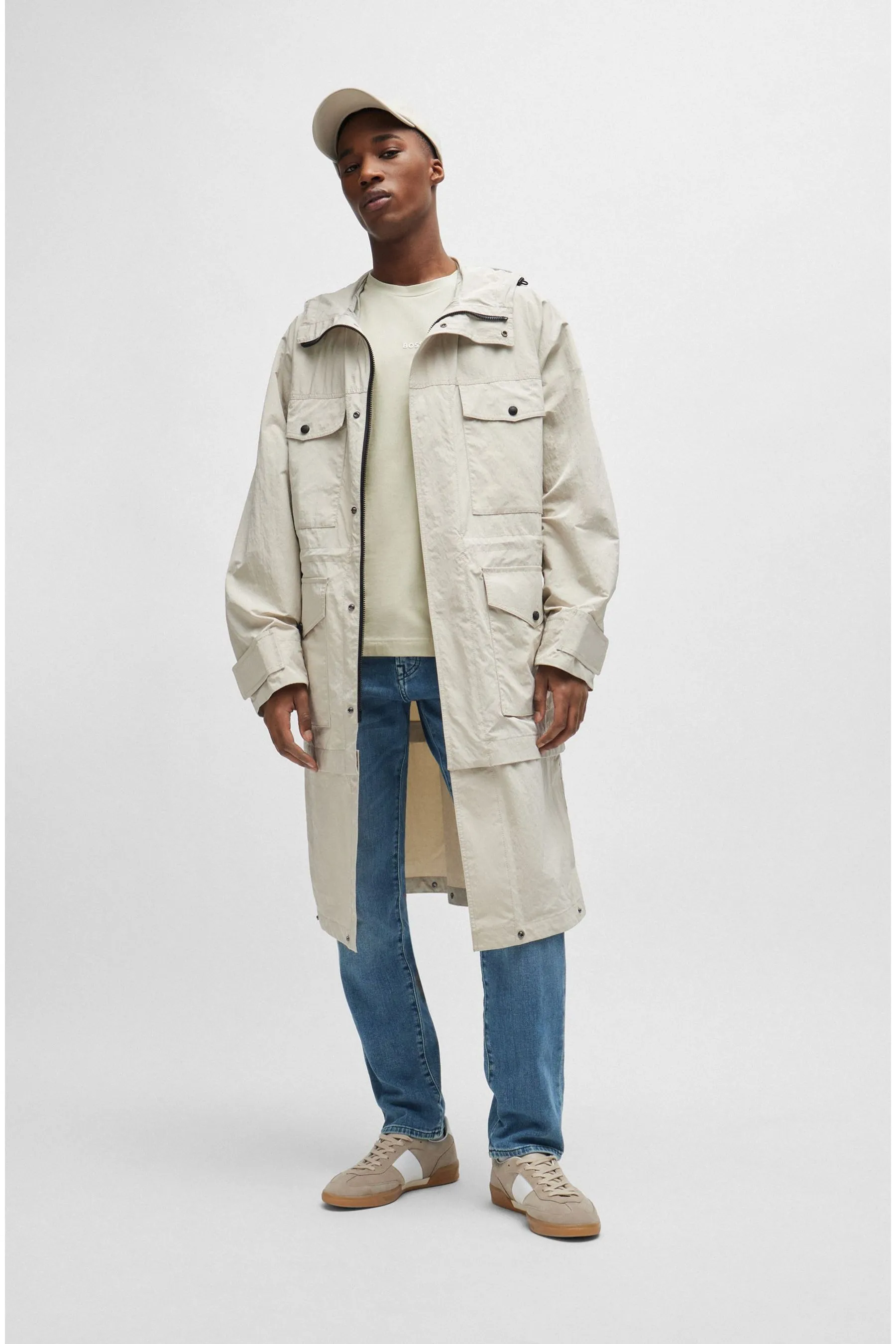 BOSS regular  - Denim Jeans elasticizzata comoda in fondo    