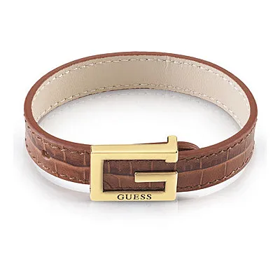 bracciale donna gioielli Guess Leather Glam