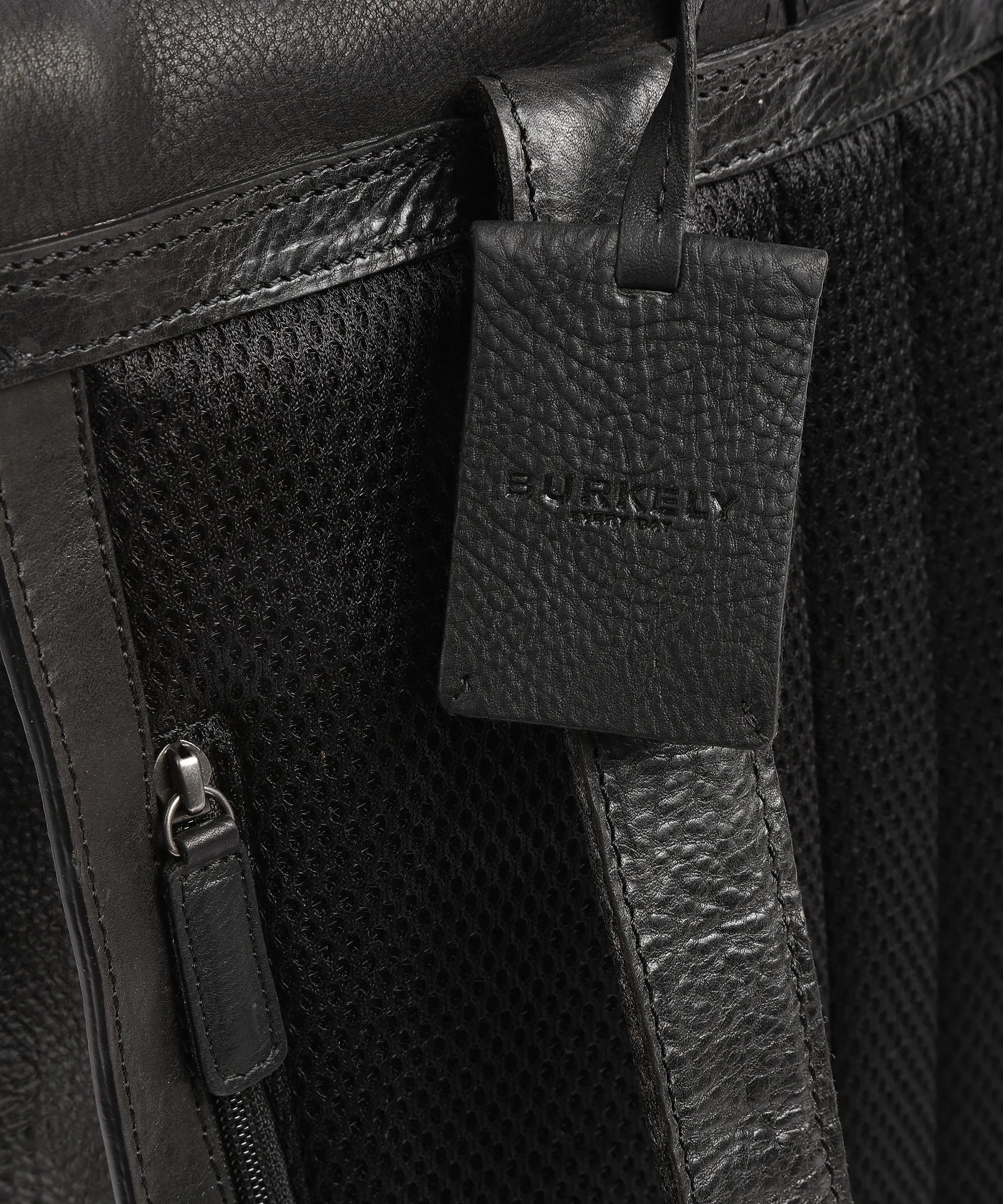  Burkely Antique Avery Zaino pelle di vitello nero  