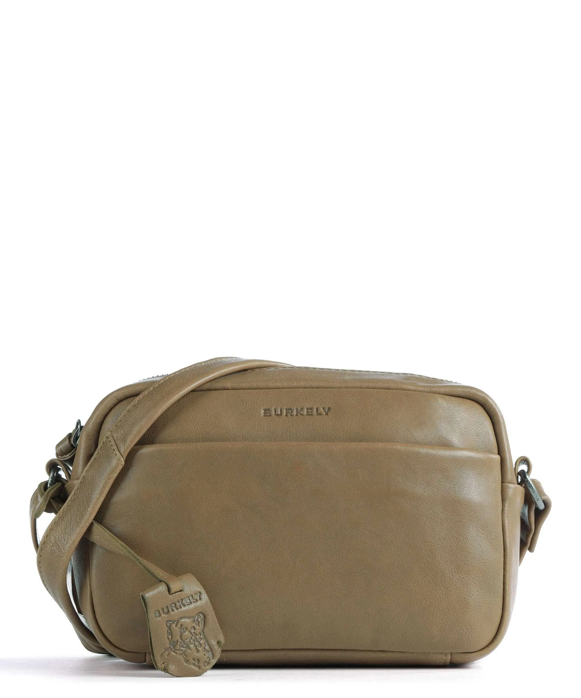  Burkely Just Jolie Borsa a tracolla pelle granulata cachi  