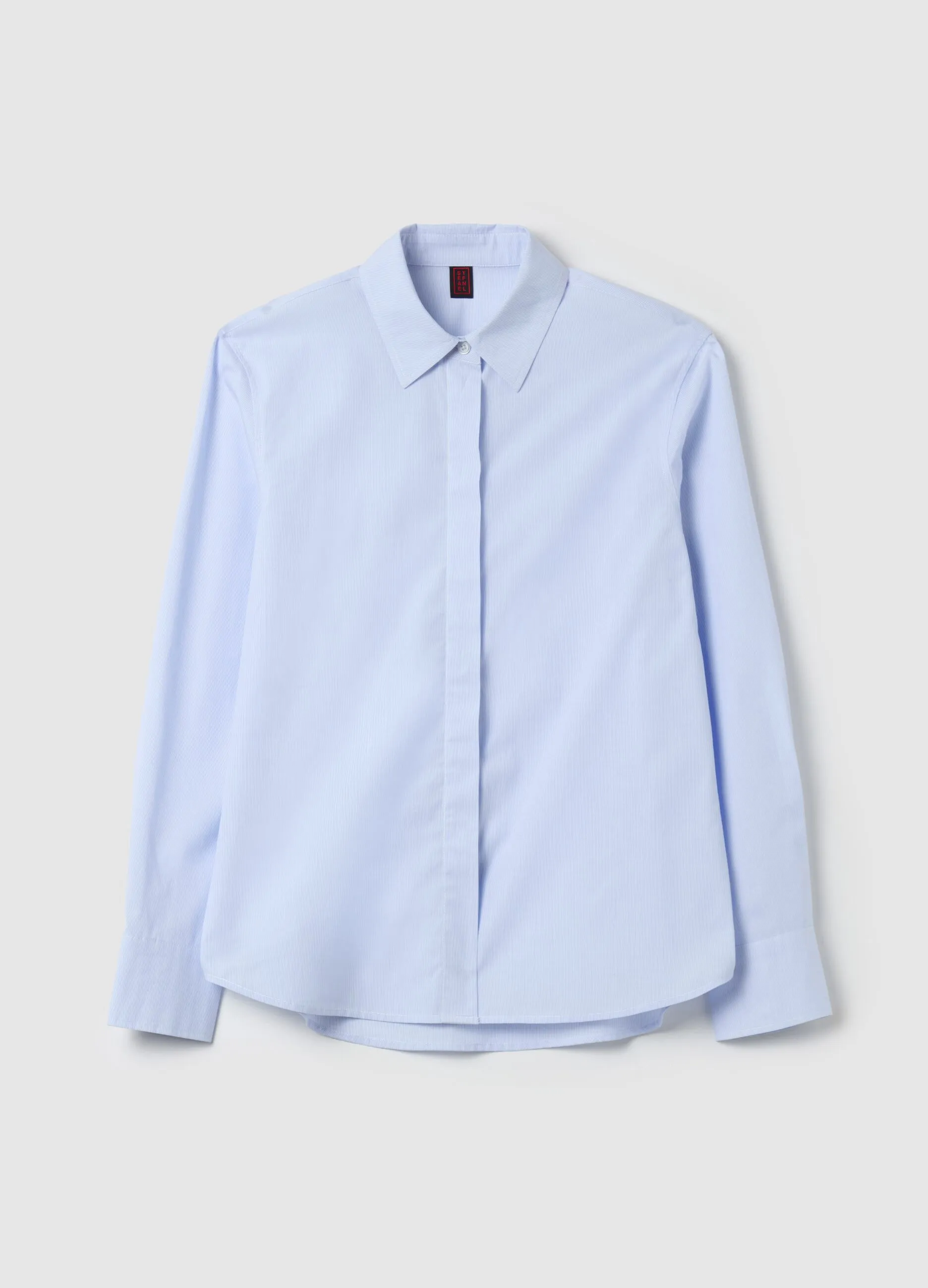 Camicia regular fit in popeline