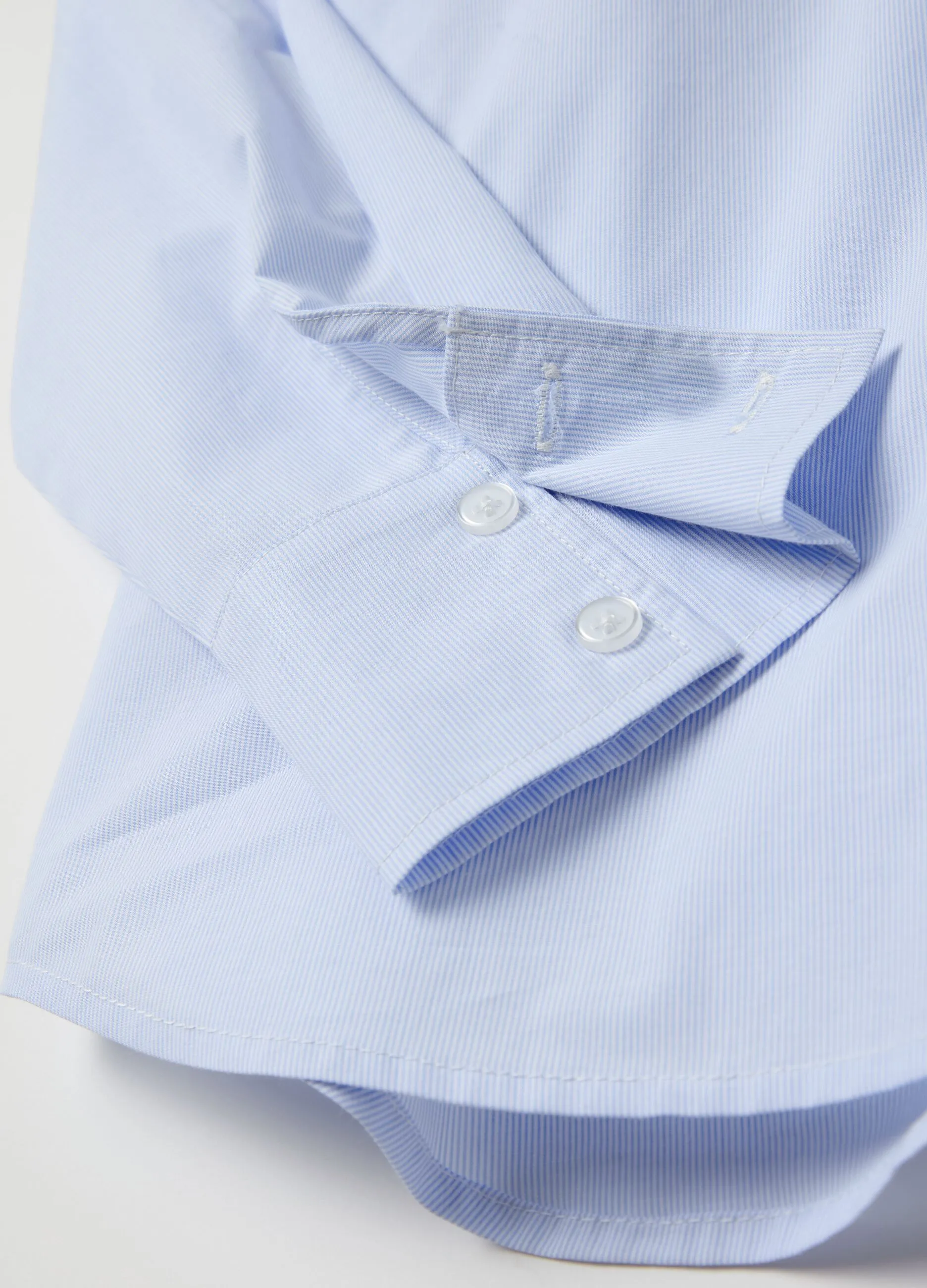 Camicia regular fit in popeline