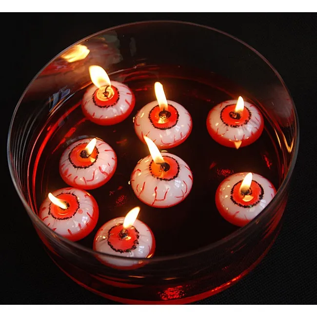 Candele occhi galleggianti da 4 cm - 25 pezzi