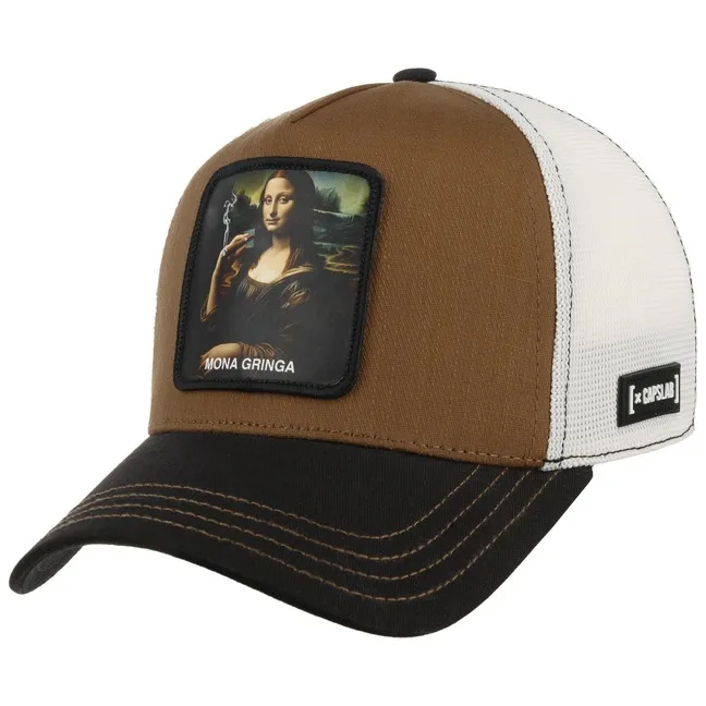      Cappellino Trucker Mona Lisa by Capslab  