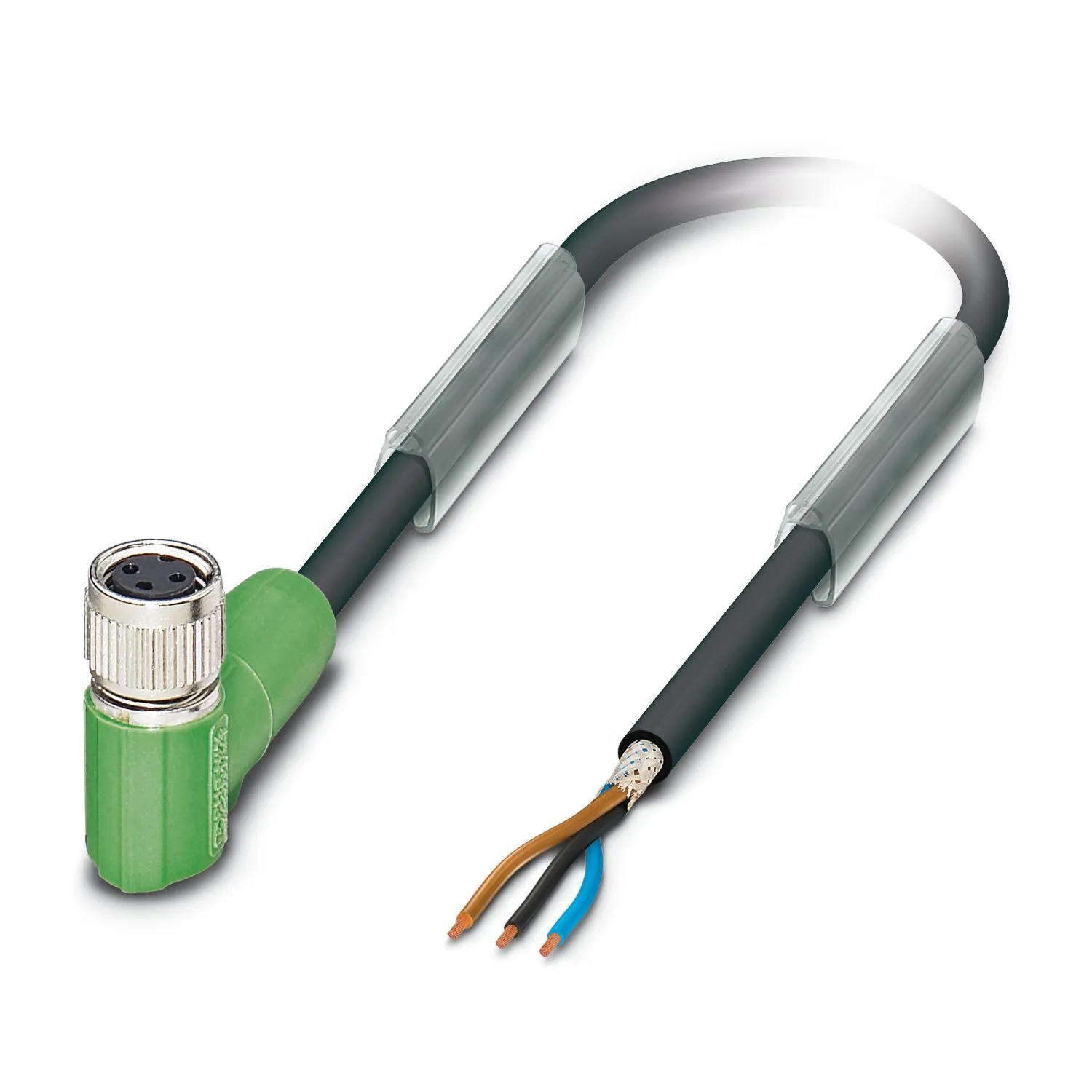 Cavo sensore/attuatore Phoenix Contact 3 cond. M8 Femmina, Ø 5mm, L. 5m