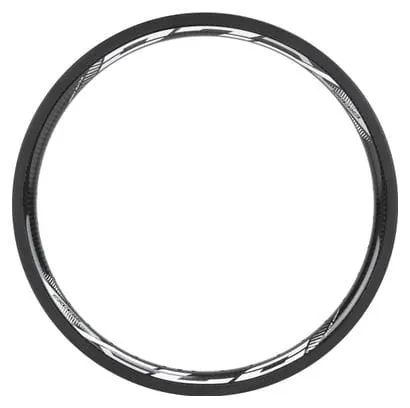 Cerchio anteriore in carbonio Excess XLC 406X32 mm 36 fori Nero