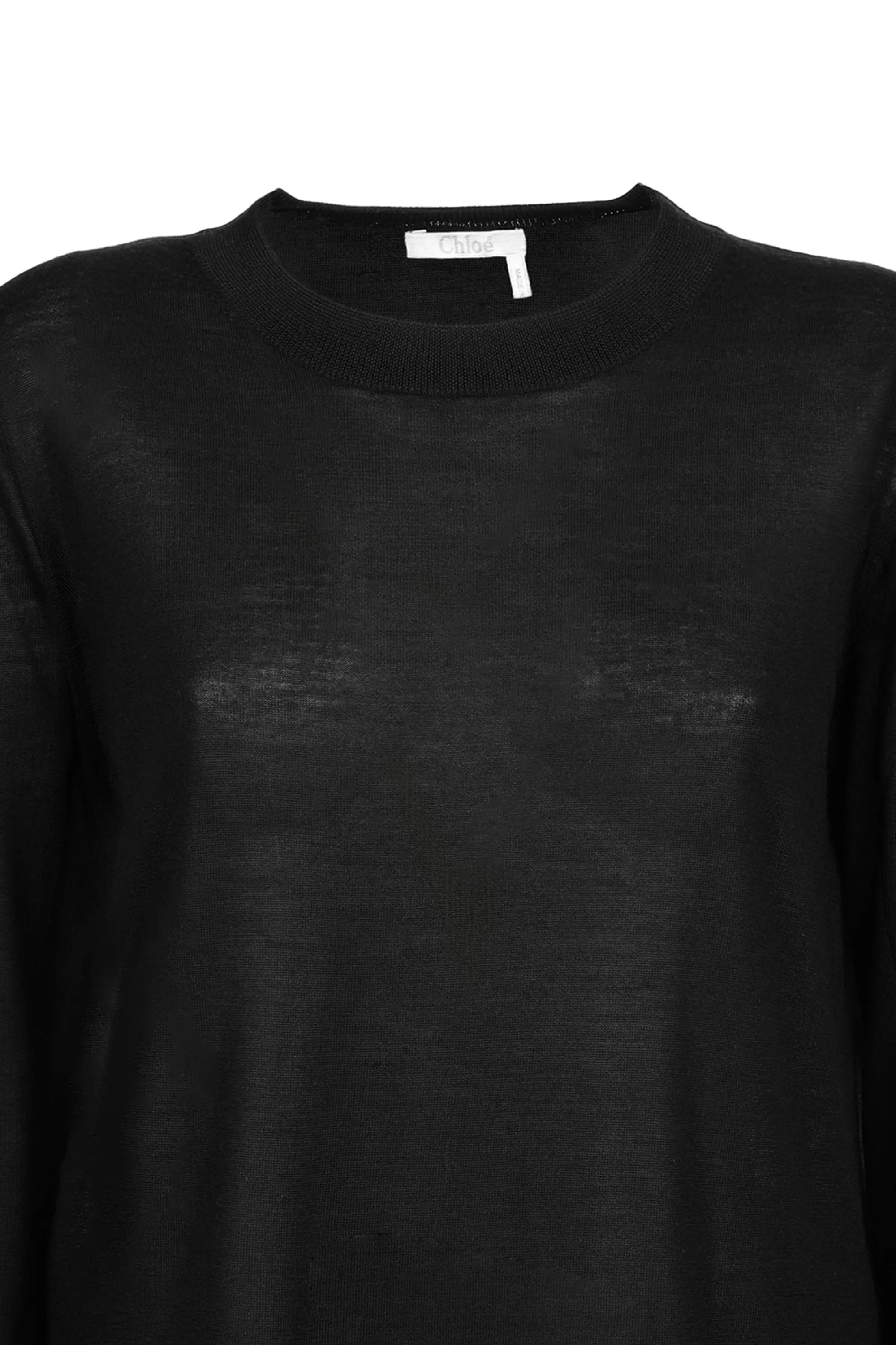 CHLOÉ SILK PULLOVER