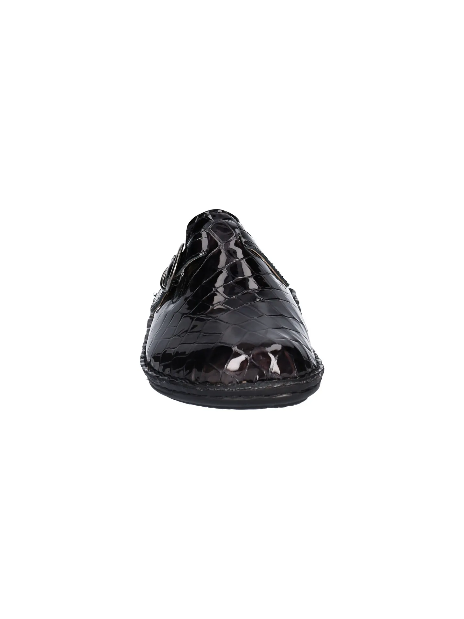 Ciabatta zeppa bassa Grunland da donna nera