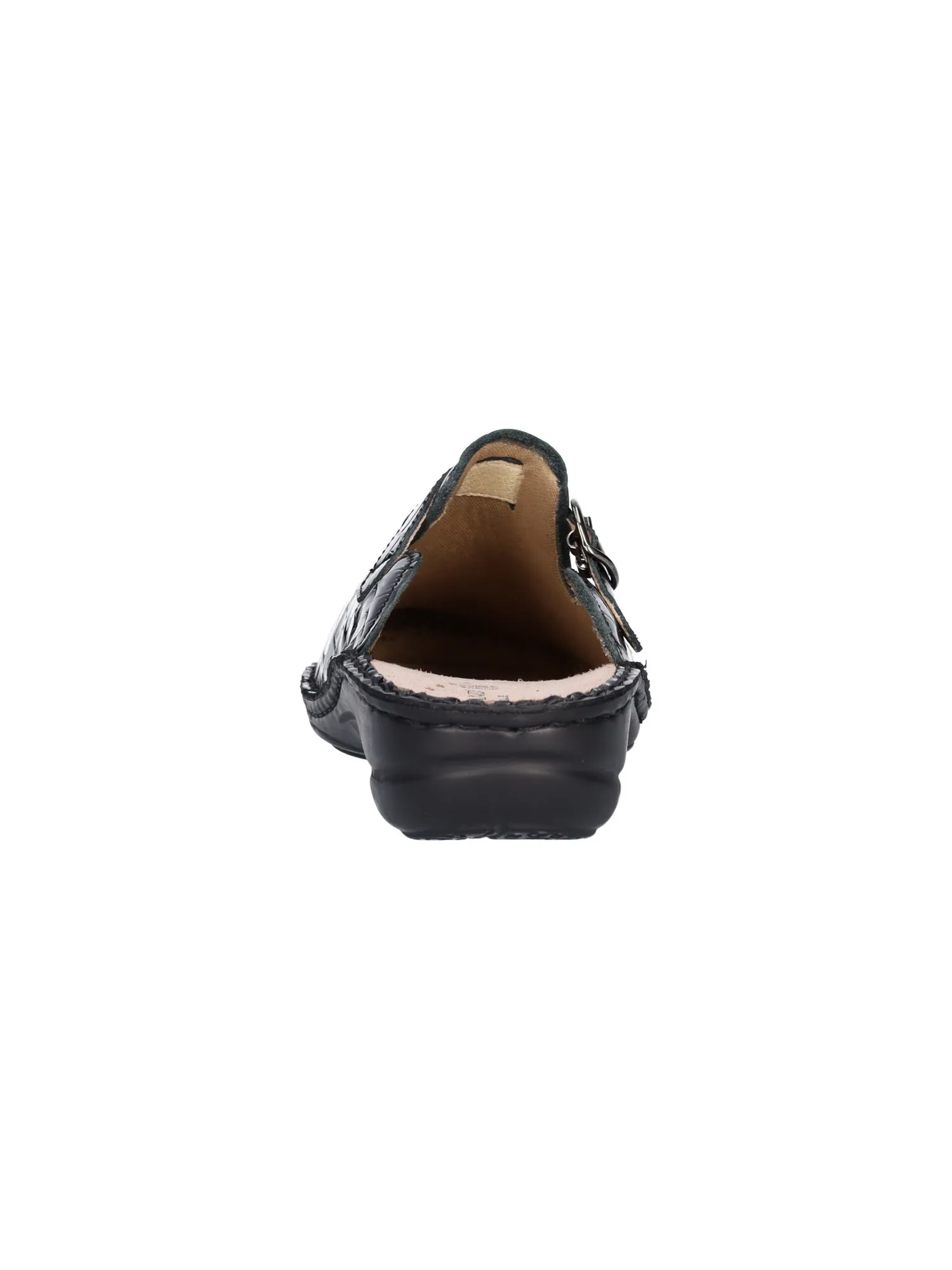 Ciabatta zeppa bassa Grunland da donna nera