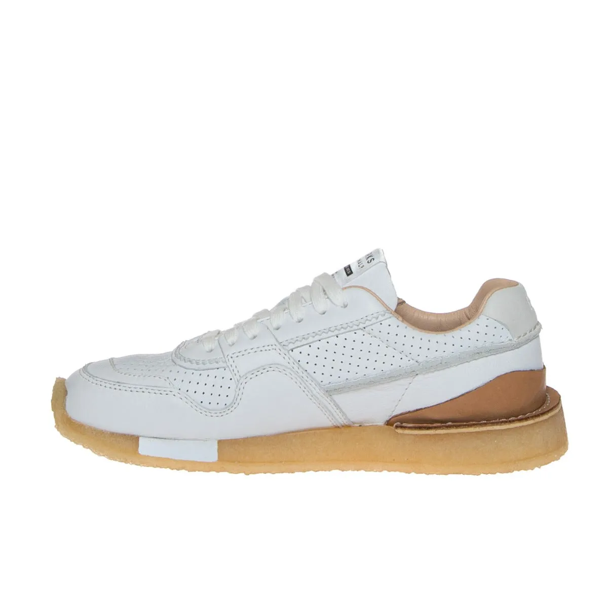 CLARKS TORRUN SNEAKERS DONNA WHITE LEATHER  