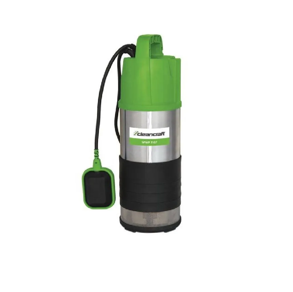 CLEANCRAFT 7520300 Pompa centrifuga a immersione multistadio SPWP 1107 per acque chiare - Potenza motore 1,1 kW