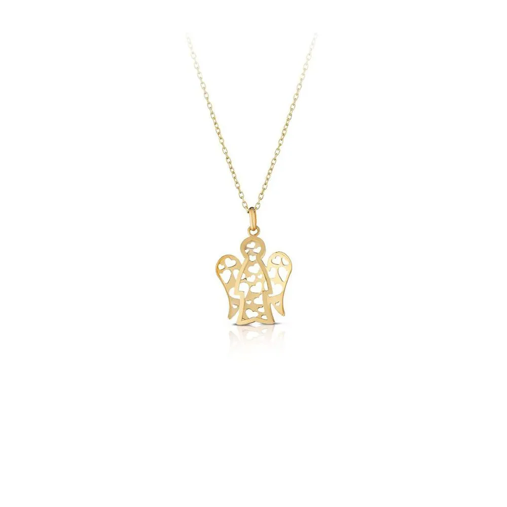 Collana Roberto Giannotti in Oro Giallo con Angelo – Angeli – NKT295