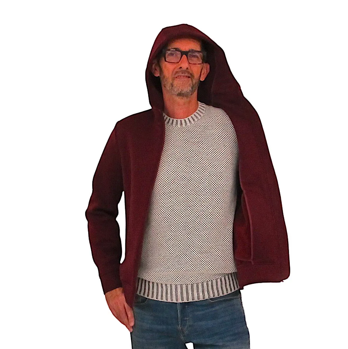 COLMAR giubbotto uomo no imbottitura 1104 7XA THICK 256 BORDEAUX inverno 2022