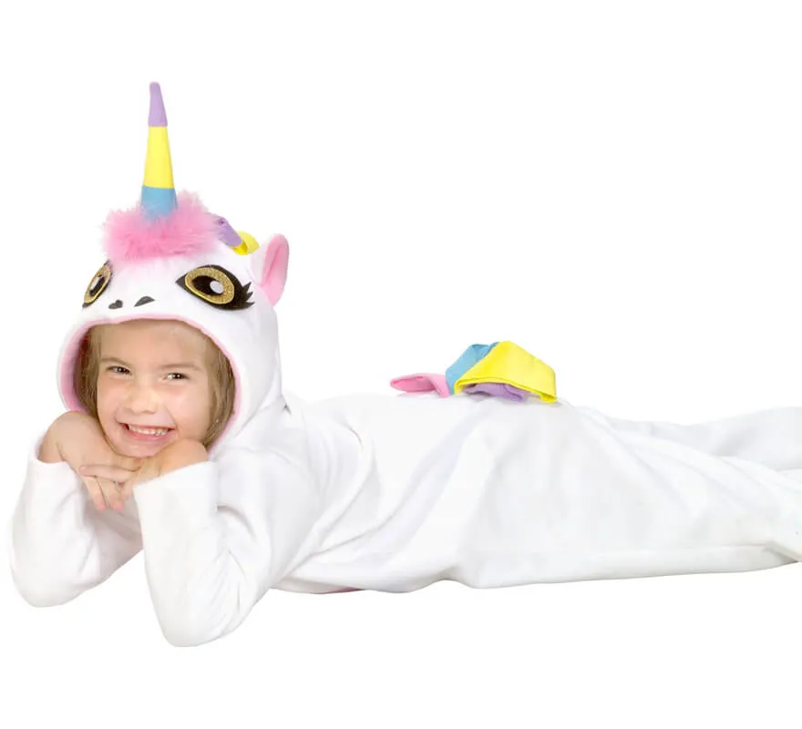 Costume da Unicorno bianco per bambina