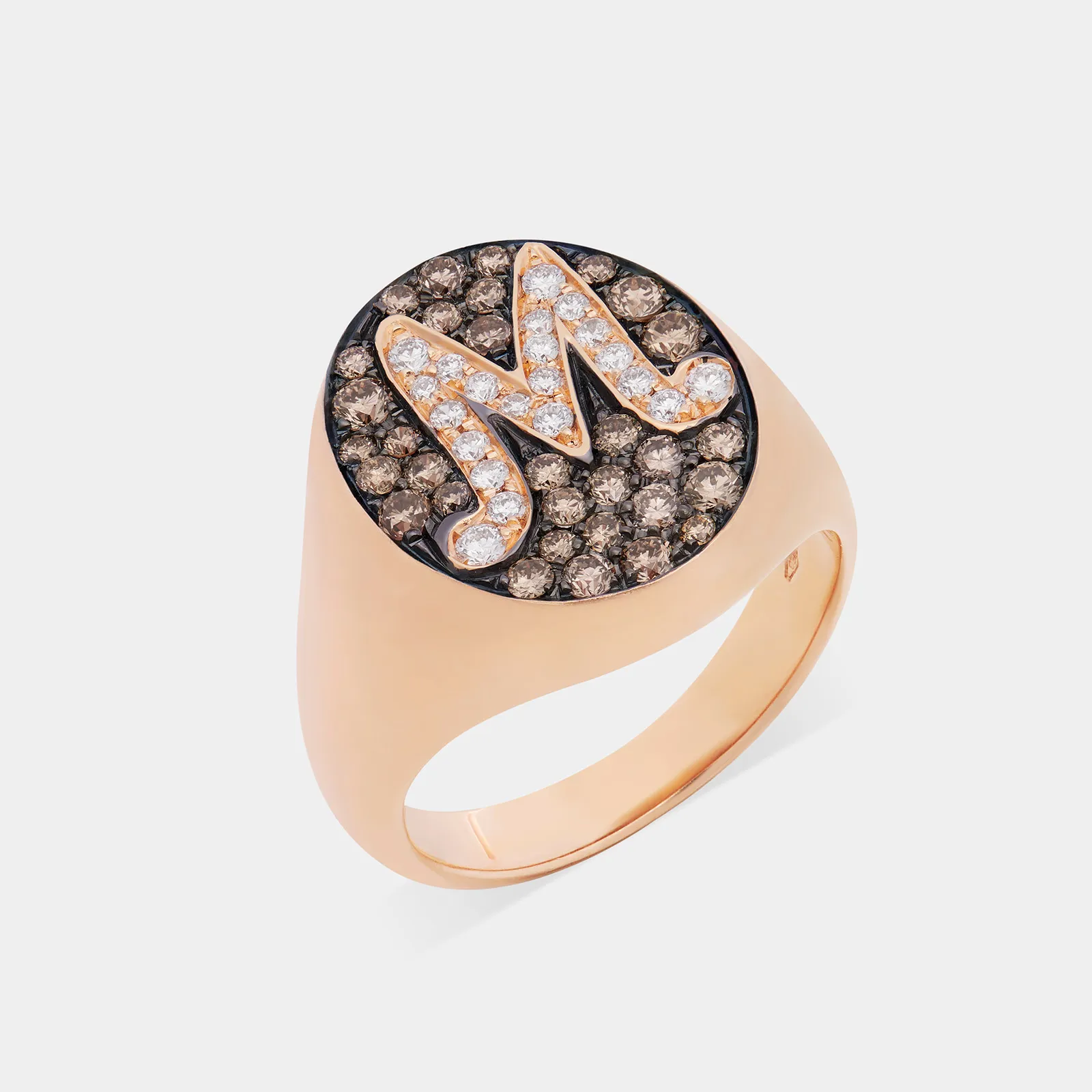 CRIVELLI – Initial Chevalier Ring