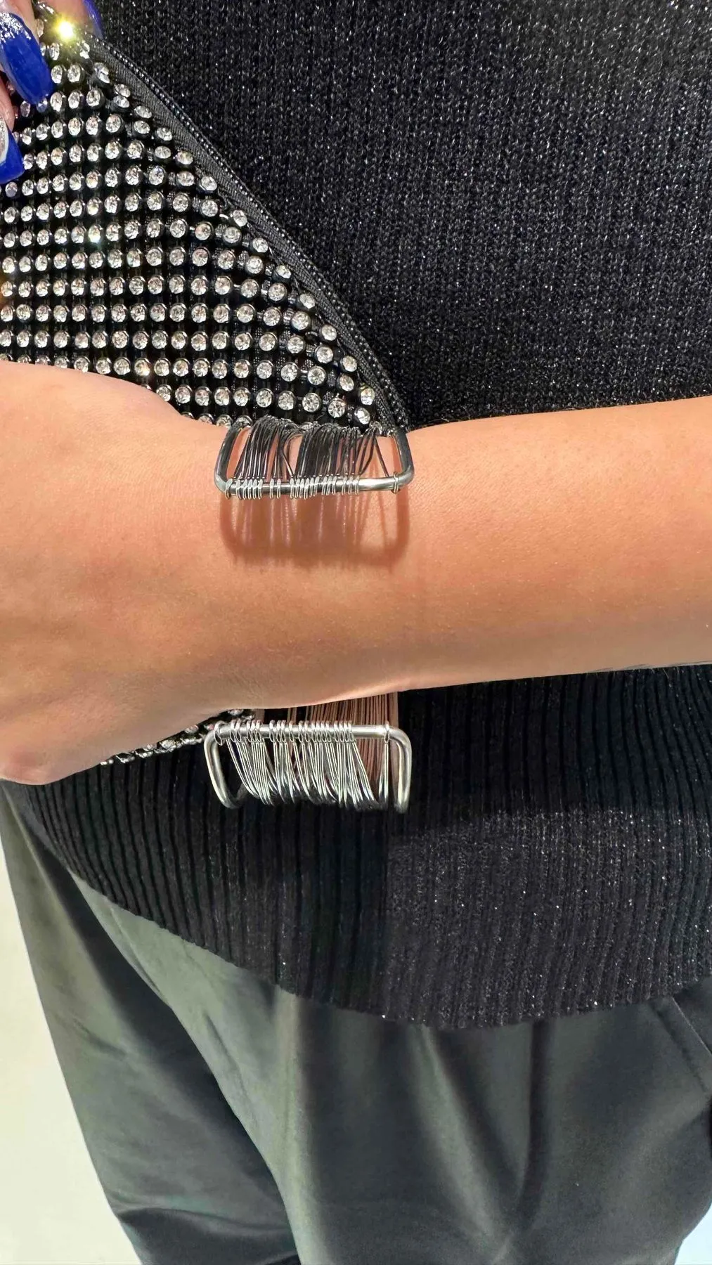 DAFNE - BRAFIL - BRACCIALE RIGIDO MULTIFILI. NICKEL FREE