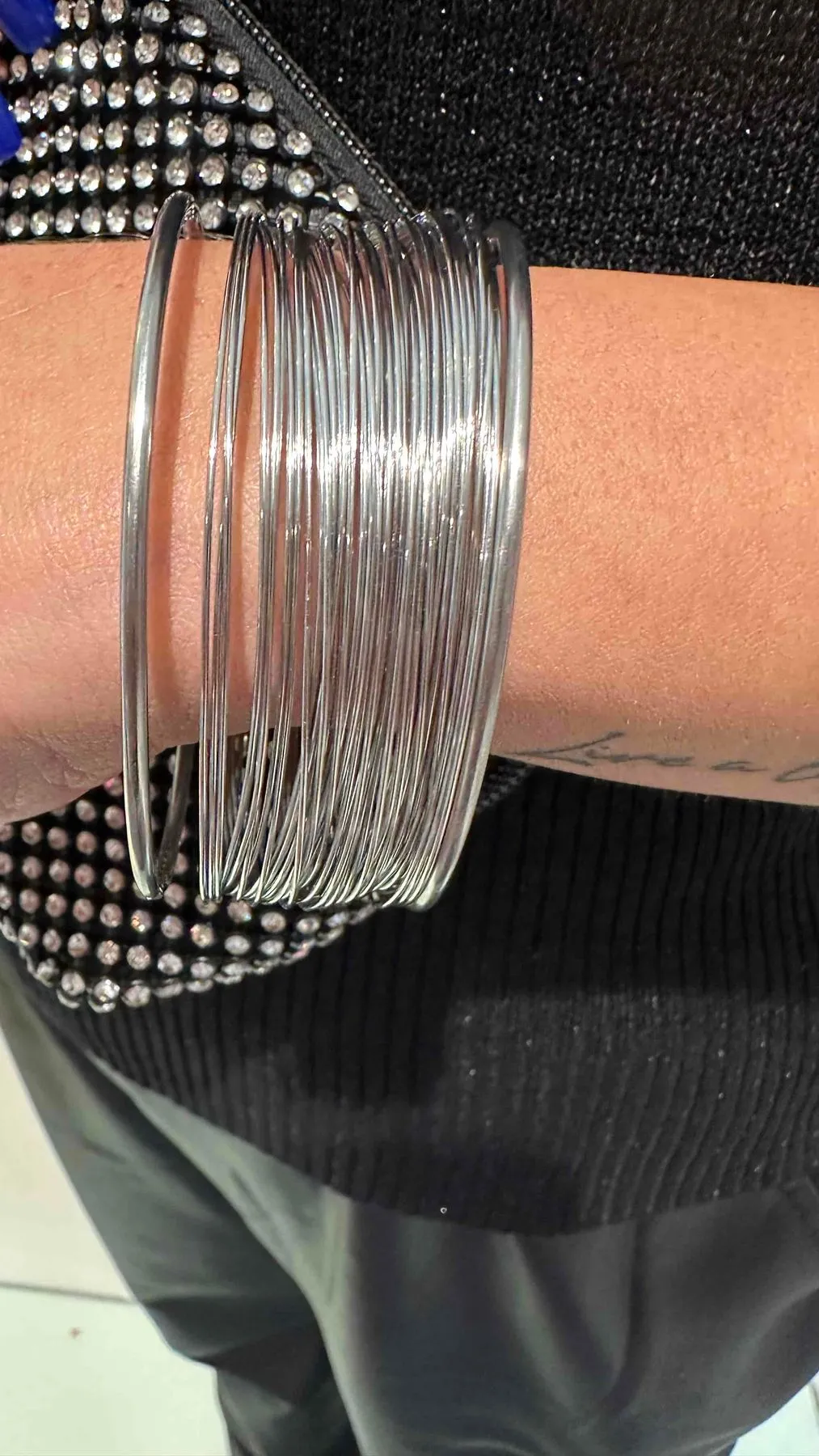 DAFNE - BRAFIL - BRACCIALE RIGIDO MULTIFILI. NICKEL FREE