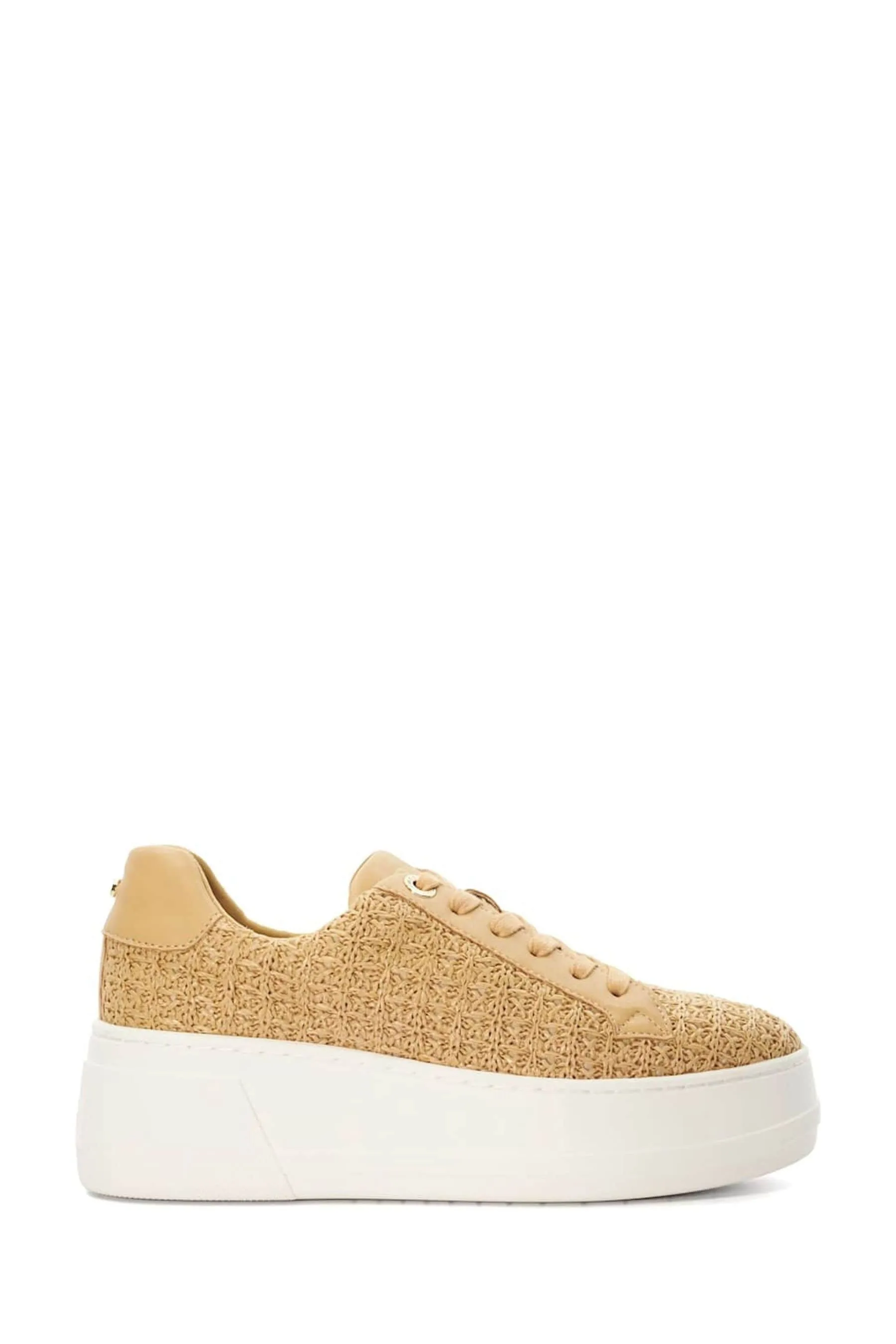 Dune London - Episode - Scarpe da ginnastica in pelle con plateau