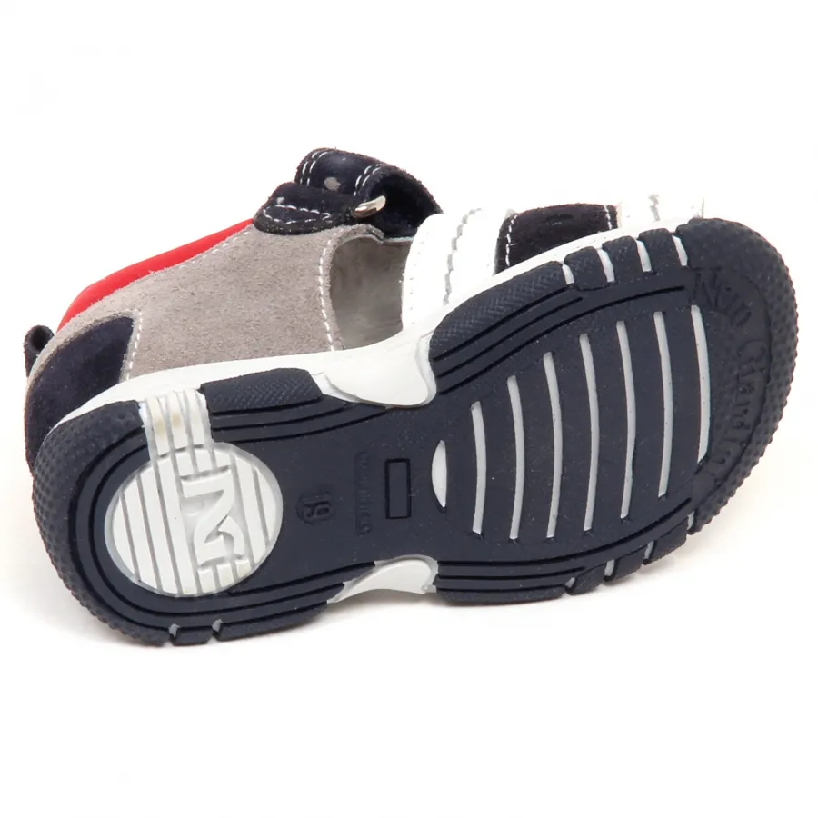 E6678 sandalo bimbo blu/grey NERO GIARDINI JUNIOR scarpe shoe baby boy