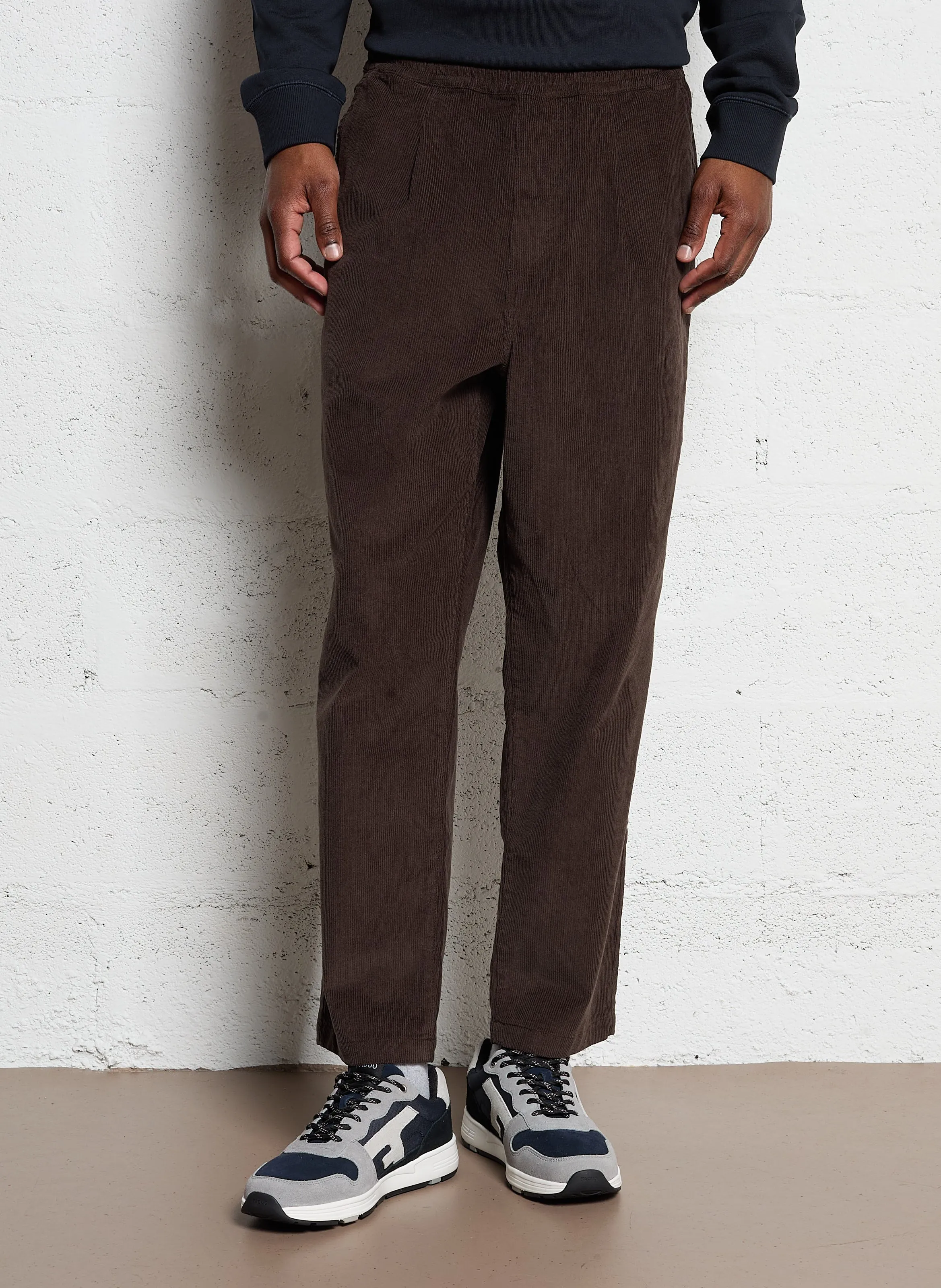  FARAH   HAWTIN - Pantalone dritto in cotone | Marrone