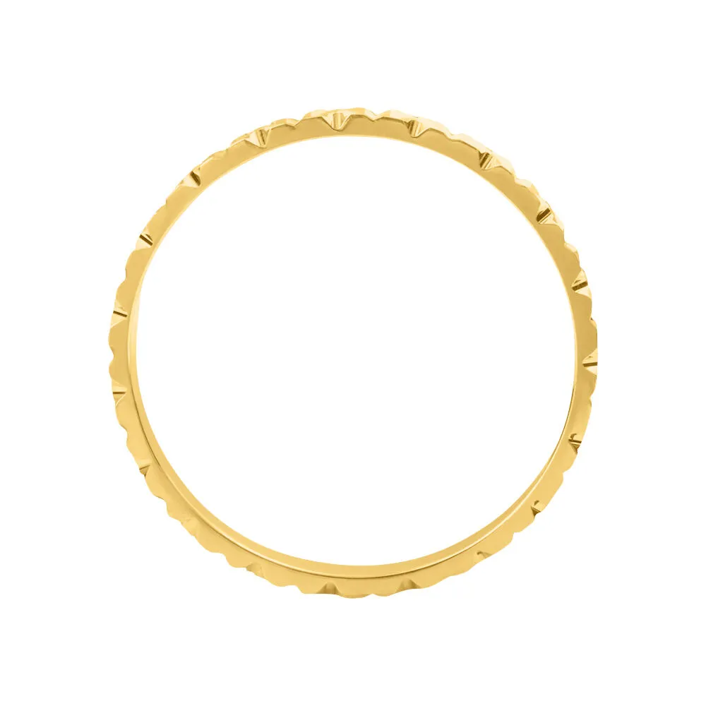 Fede Classica Diamantata 2.5 mm Oro Giallo 750/1000 1676182