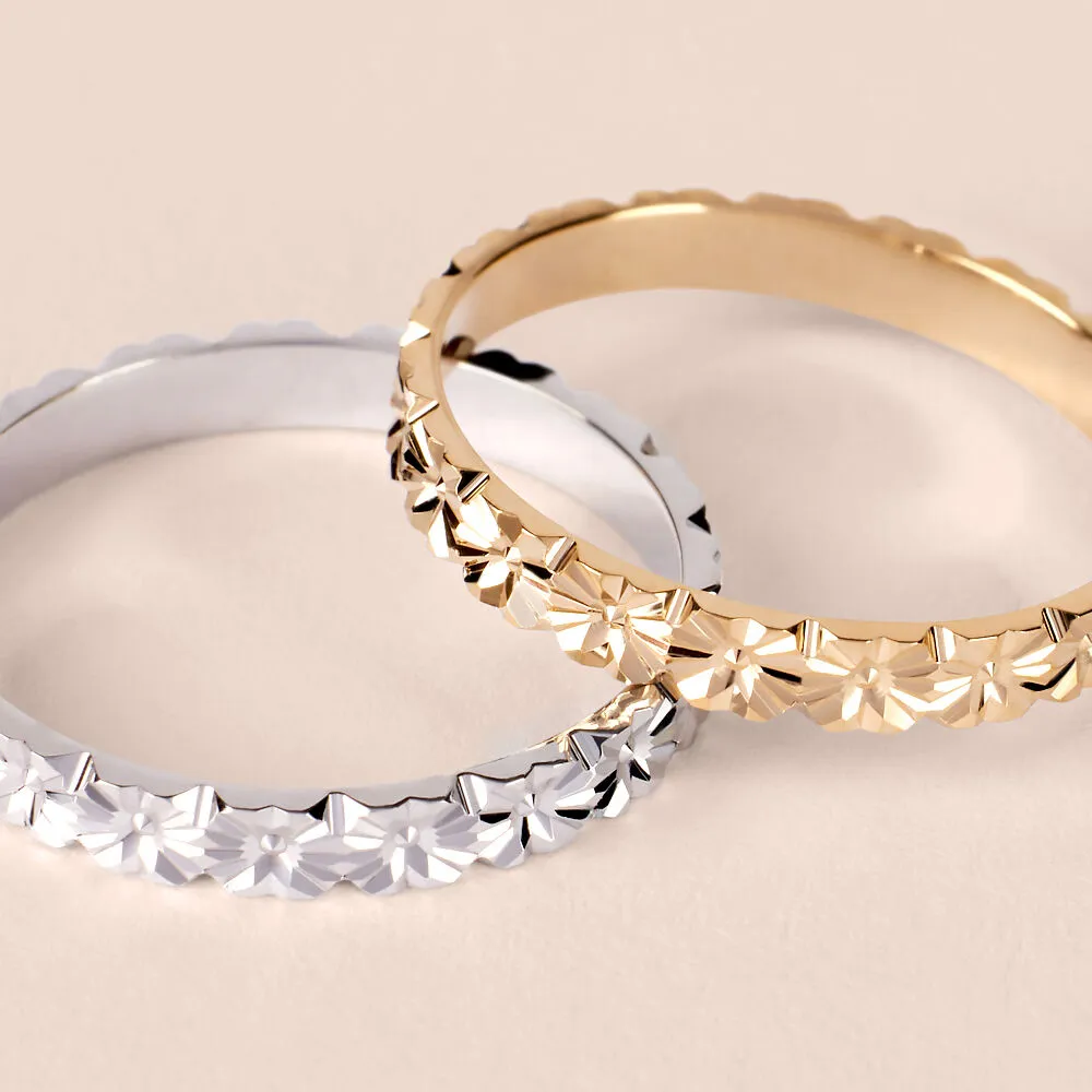 Fede Classica Diamantata 2.5 mm Oro Giallo 750/1000 1676182
