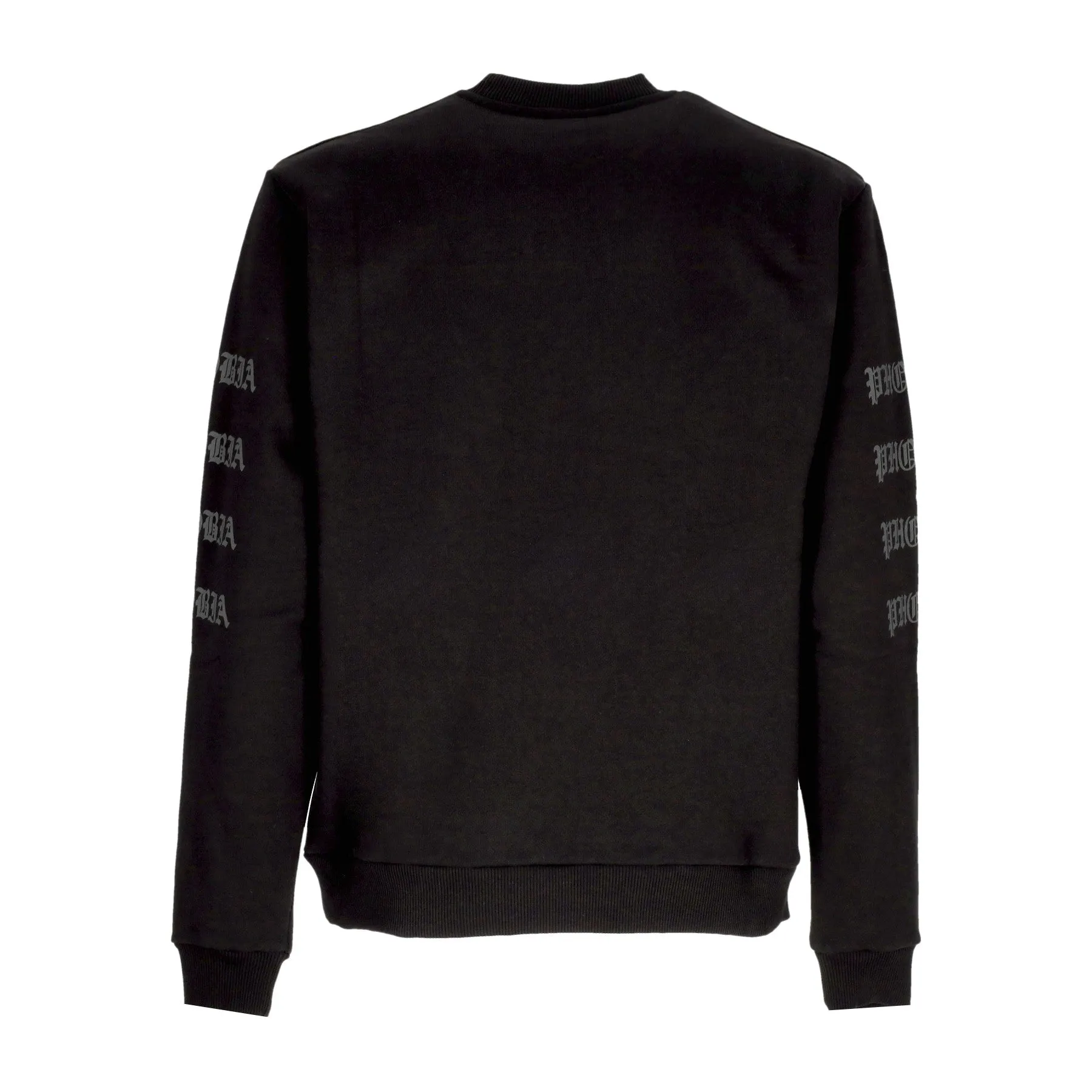 Felpa Leggera Girocollo Uomo Snake Crewneck Black