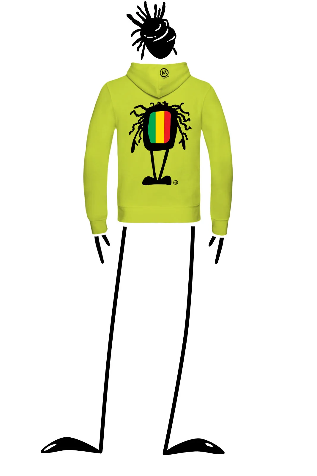 --Felpa unisex “Rasta” NAVAJO-
