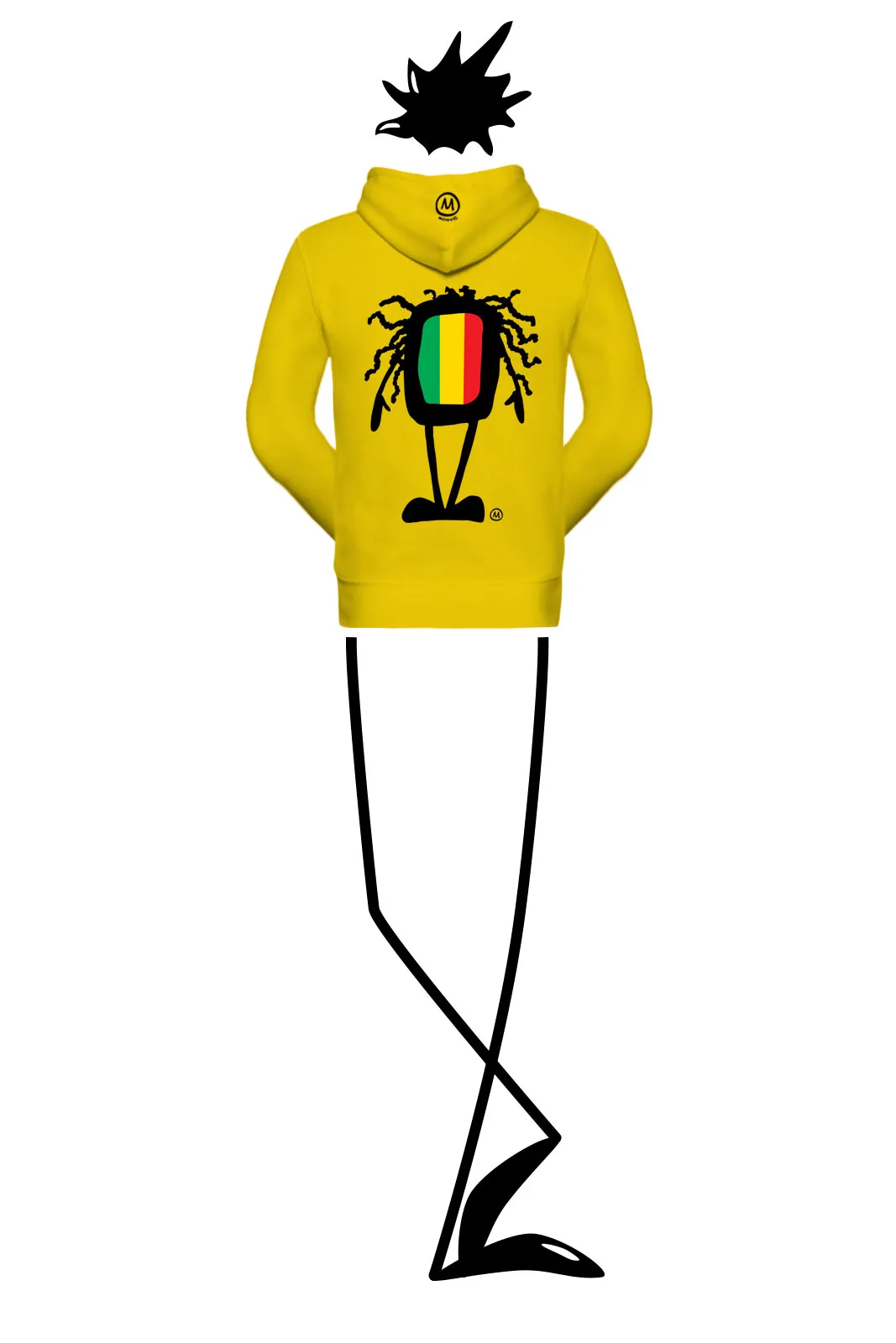 --Felpa unisex “Rasta” NAVAJO-