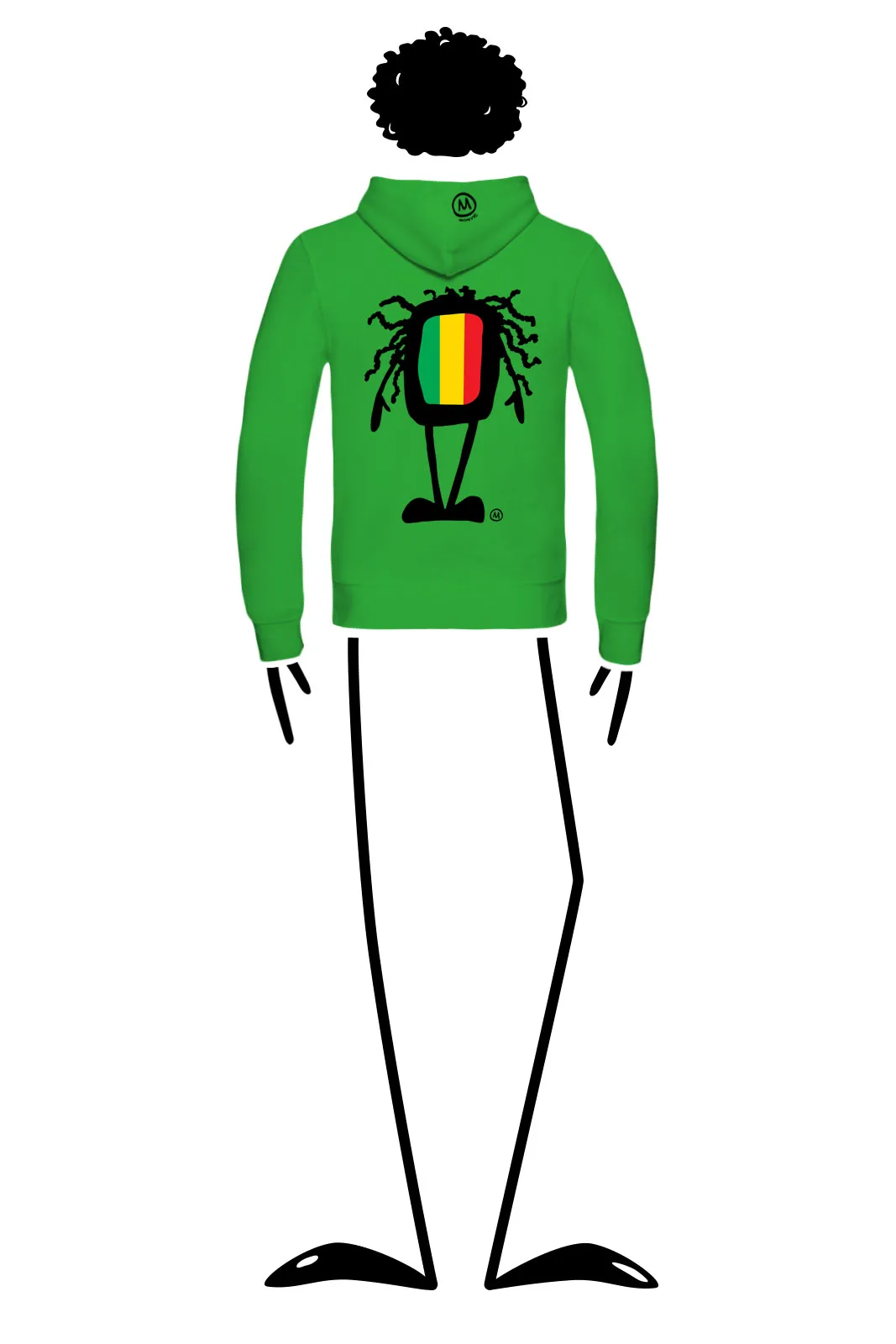 --Felpa unisex “Rasta” NAVAJO-