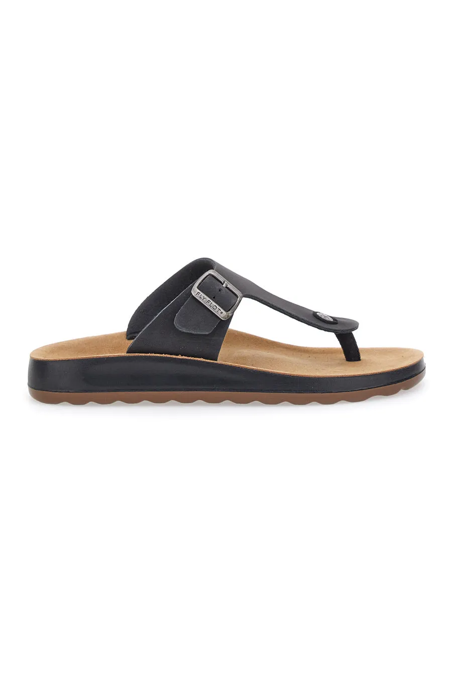   FLY FLOT Ciabatte Infradito Nere Comfort Made in Italy Fly Flot 782154