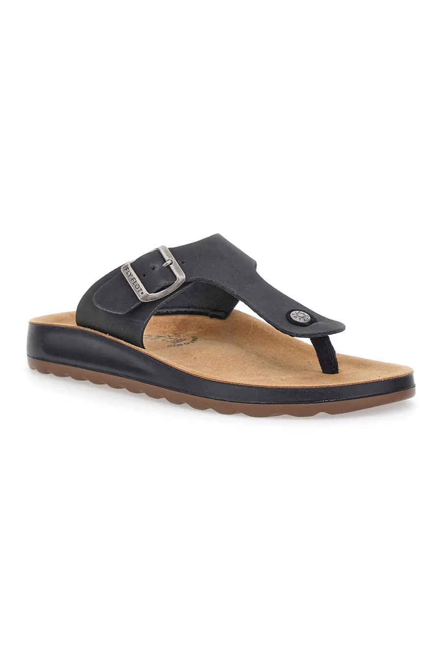   FLY FLOT Ciabatte Infradito Nere Comfort Made in Italy Fly Flot 782154