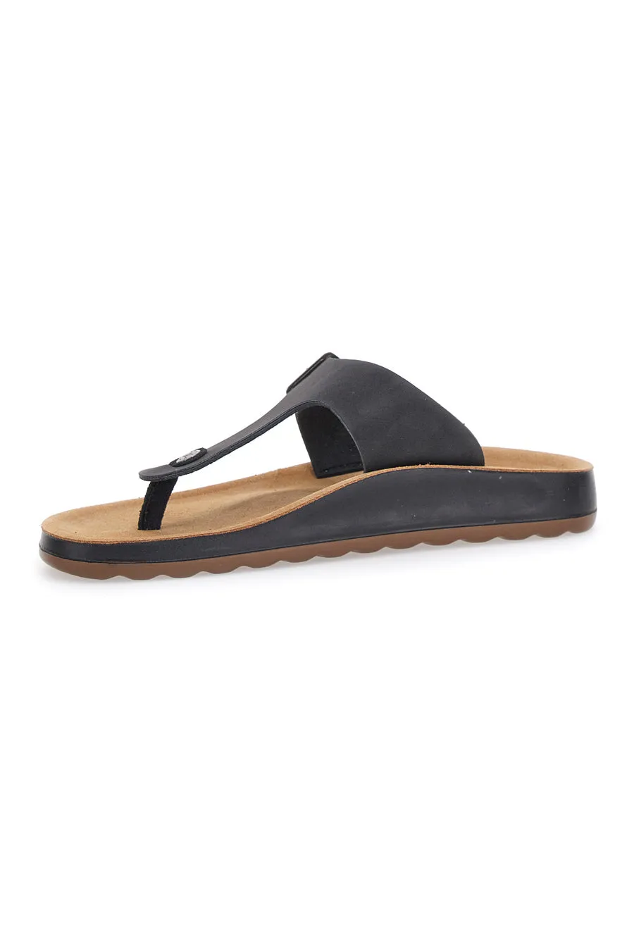   FLY FLOT Ciabatte Infradito Nere Comfort Made in Italy Fly Flot 782154