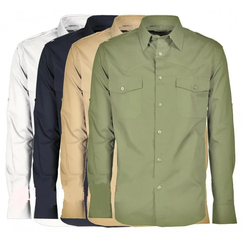 fuori-tutto-Camicia Da Lavoro 100% Cotone Trophy - Payper taglia 3xl navy